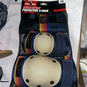 Protected pads for multi sports